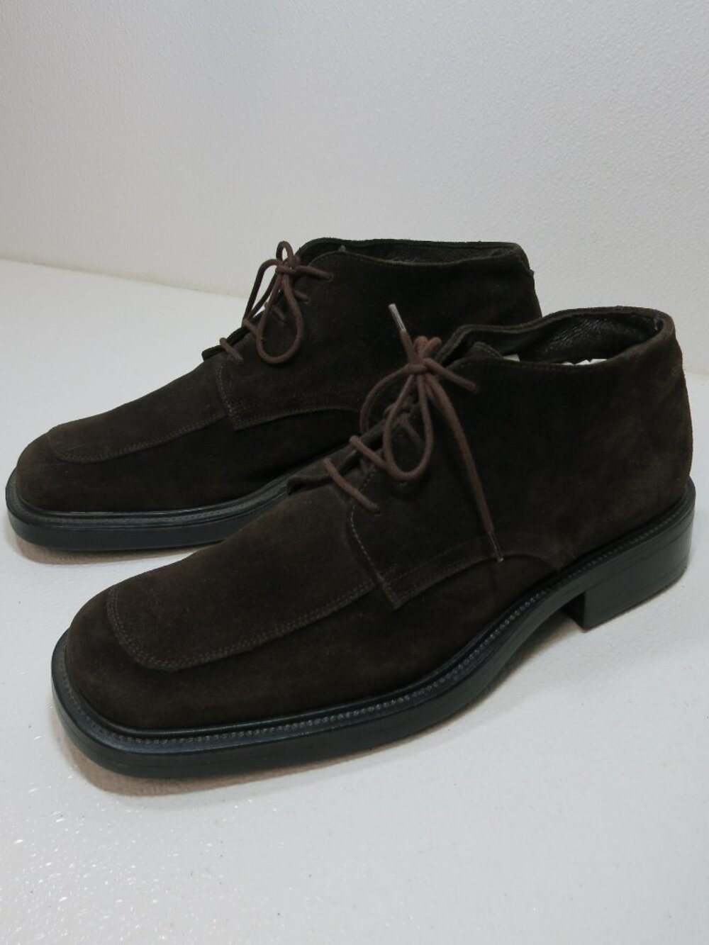 Rian Rucci Suede Leather Chukka Boots Shoes Men's Dress Footwear Boot 44 10